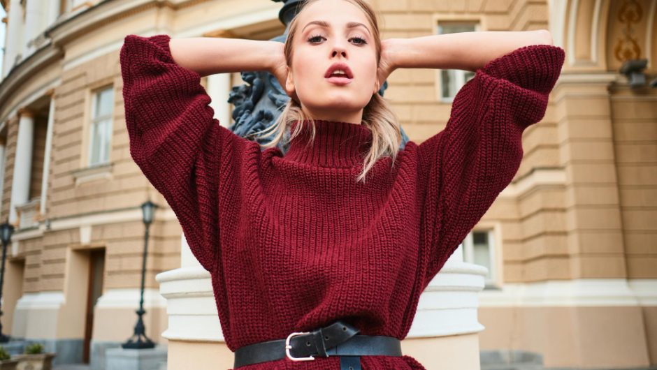 Cele mai frumoase outfituri cu rochii tricotate